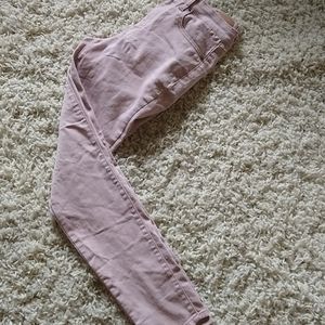 Pink High Waisted Aeropostale Jeggings